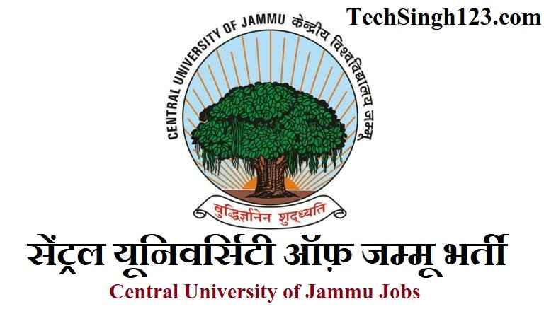 Central University of Jammu Recruitment CU Jammu Recruitment