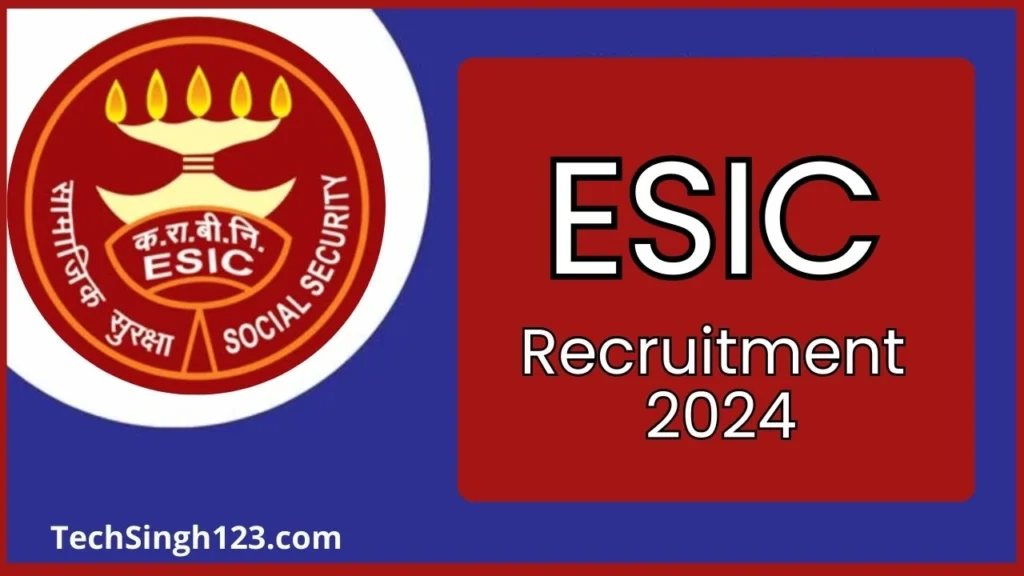 ESIC Alwar Teaching Faculty Recruitment 2024