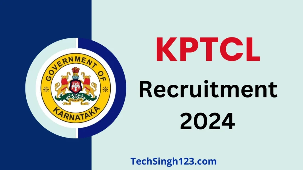 KPTCL Recruitment 2024