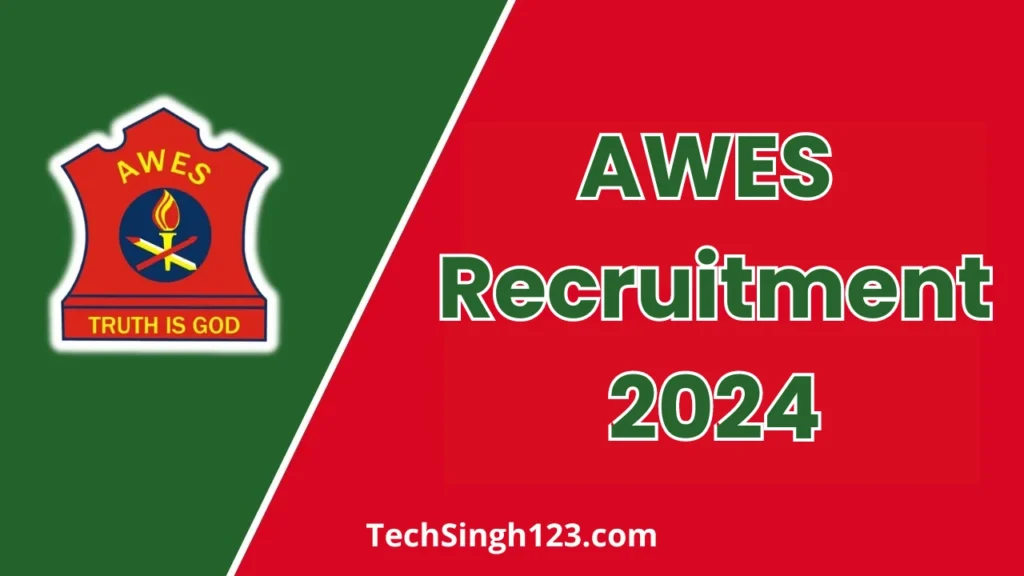 AWES Recruitment 2024 