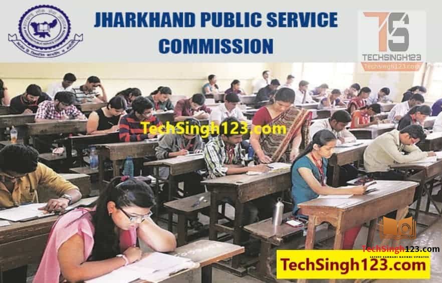 JPSC Recruitment JHARKHAND PUBLIC SERVICE COMMISSION