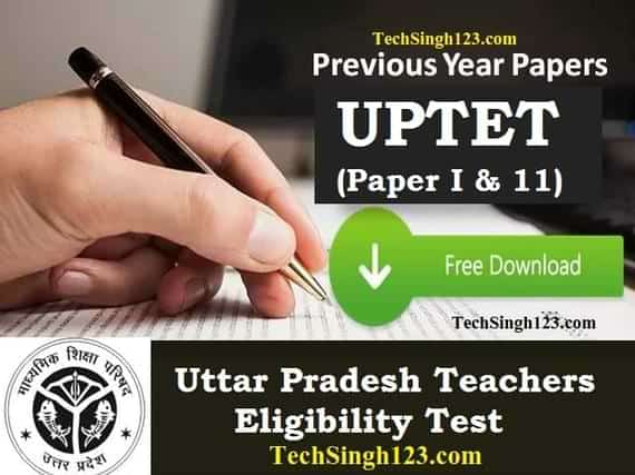 UPTET Previous Year Question Papers with Answer