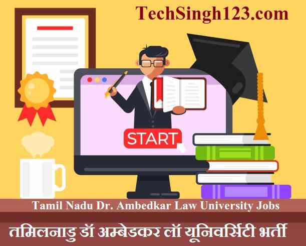 TNDALU Recruitment TNDALU Bharti TNDALU Vacancy