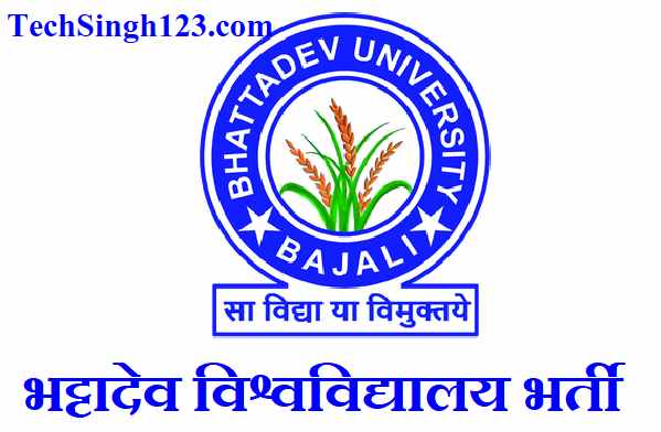 Bhattadev University Recruitment Bhattadev University Bajali Recruitment