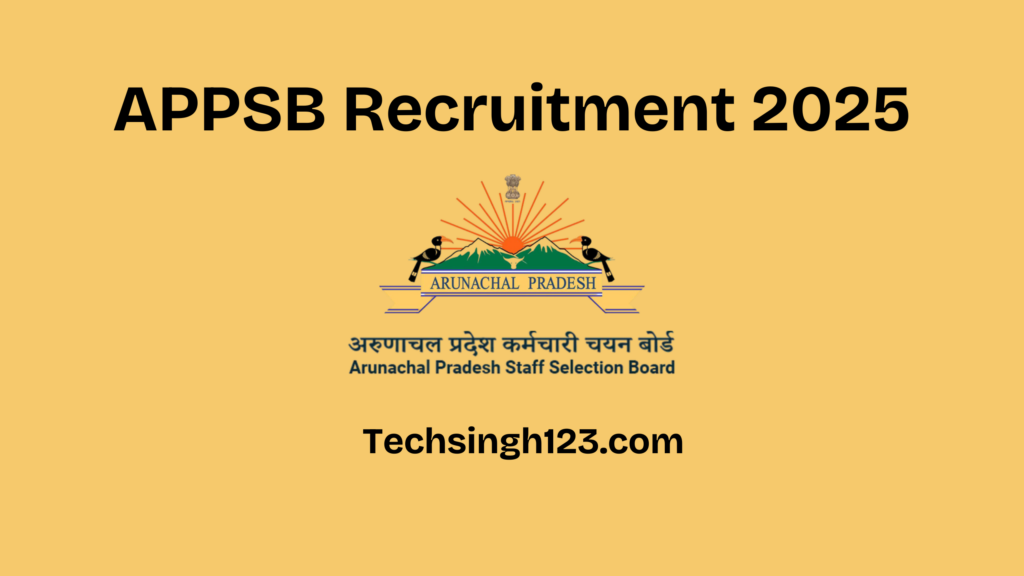 APSSB Recruitment 2025: Important Dates and Application Process✅