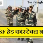 BSF Head Constable Recruitment BSF Head Constable Bharti