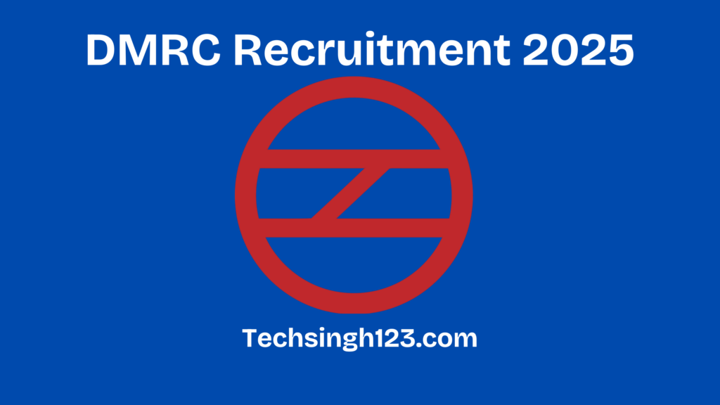 DMRC Recruitment 2025: Important Dates and Application Process✅