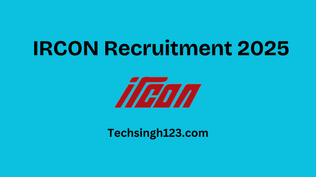 IRCON Recruitment 2025: Walk In Interview Details✅