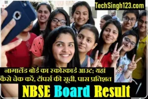 NBSE Board Result NBSE Result Nagaland Board Result