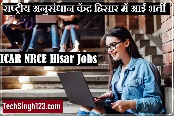 ICAR NRCE Hisar Recruitment ICAR Hisar Recruitment