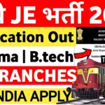 RRB JE Recruitment RRB JE Notification RRB JE Vacancy