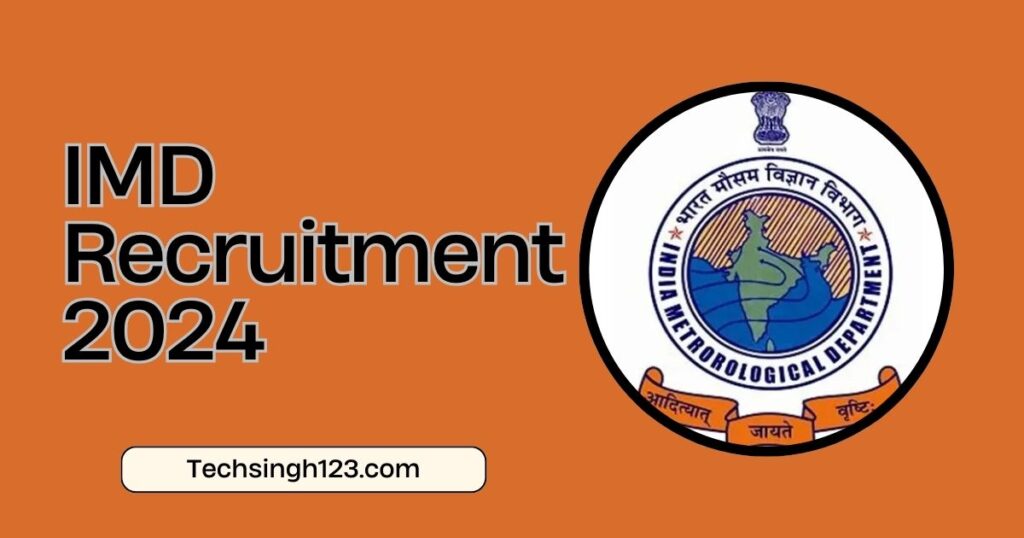 IMD Recruitment 2024