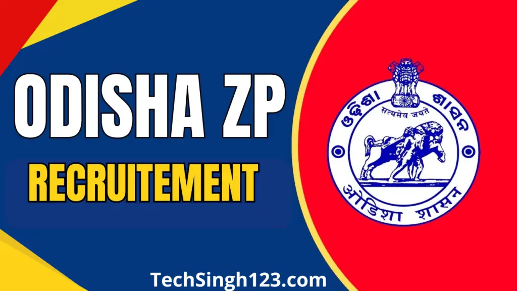 odisha zp recruitment 2024